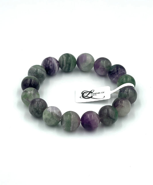 Purple Green Fluorite